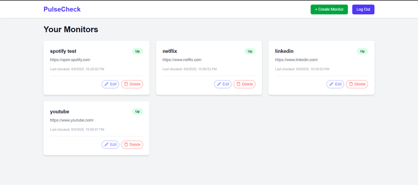 Pulsecheck screenshot